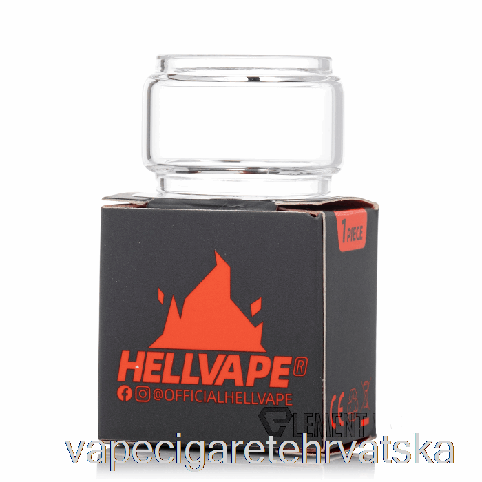 Vape Hrvatska Hellvape Hellbeast 2 Zamjensko Staklo 3.5ml Ravno Staklo